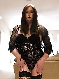 Dressed like a sissy slut