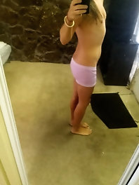 Tattooed shemale prostitutes show their tricks