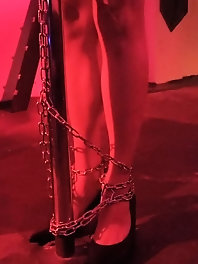 Dissolute ladyboy tarts are playing with their tits